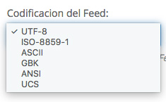 Codificación del Feed